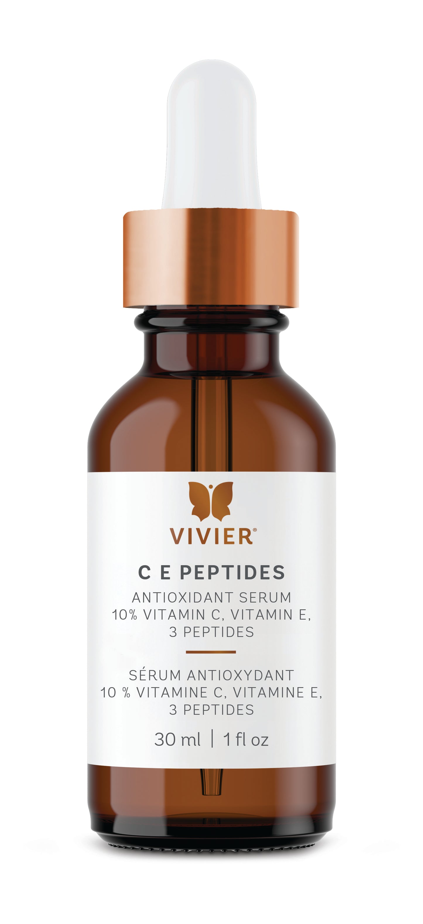 Sérum C E Peptides Vivier | Anti-âge intensif, fermeté et éclat